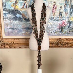 Elegant Multicolor Beaded Necklace